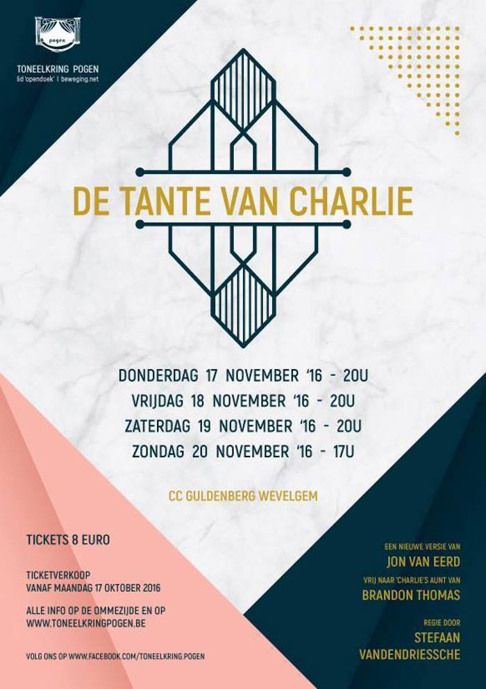 De Tante Van Charlie - Brandon Thomas in een bewerking van Jon van Eerd